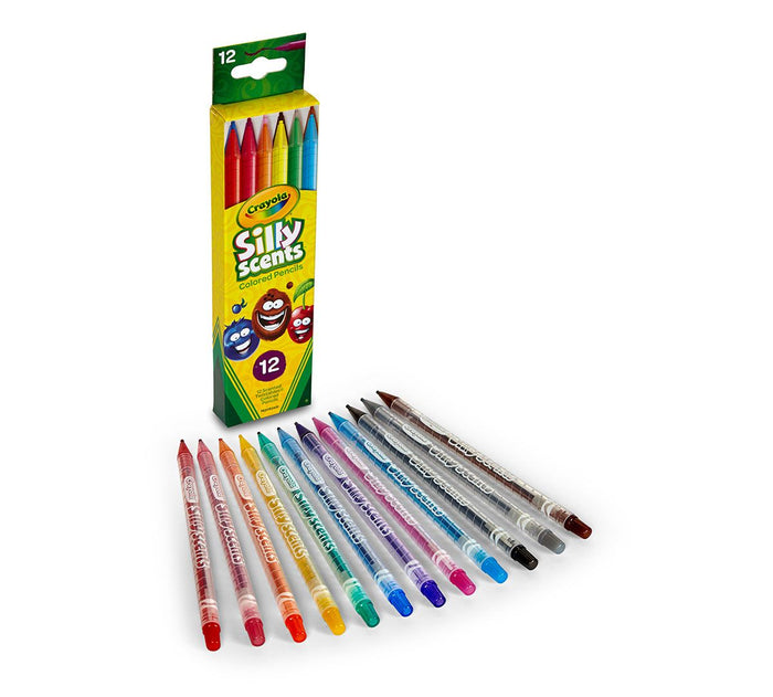 Crayola - 52-8264 | Silly Scents Mini Twistable Crayons (12 pack)