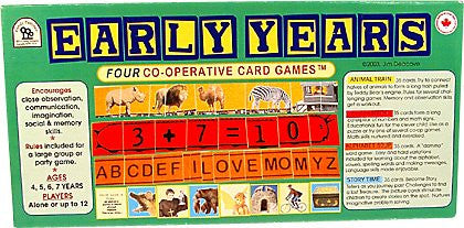 Family Pastimes - EY | Early Years - Four Co-operative Card Games