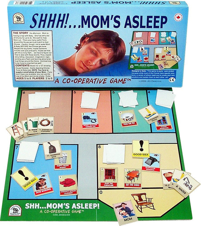 Family Pastimes - MOM | Shhh!... Mom's Asleep - A Co-operative Game