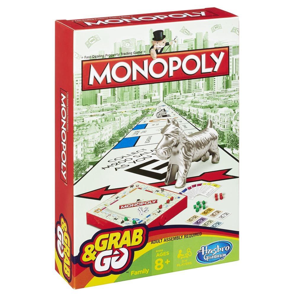 Hasbro - B1002 | Grab & Go - Monoply – Castle Toys