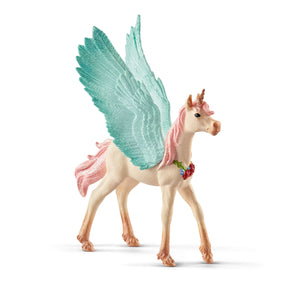 Schleich - 70575 | Bayala: Decorated Unicorn Pegasus Foal