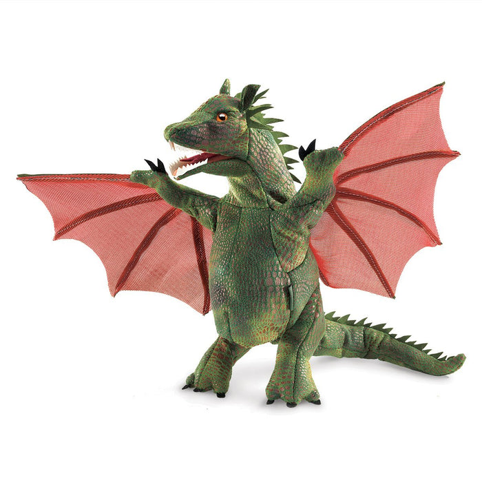 Folkmanis Puppets - 3051 | Winged Dragon - Puppet