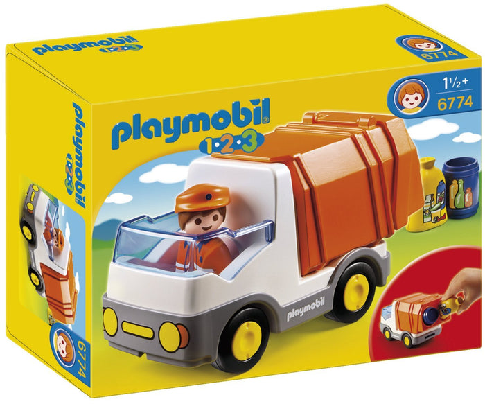 Playmobil - 6774 | 1.2.3: Recycling Truck