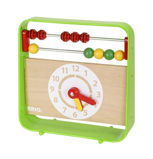 BRIO - 30447 | Abacus With Clock