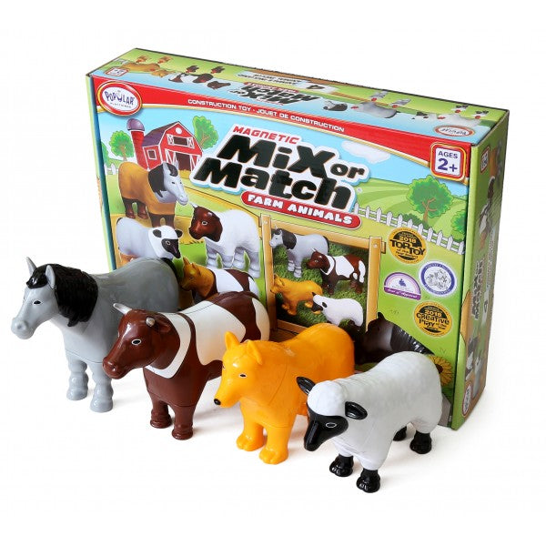 2 | Magnetic Mix or Match Animals - Farm