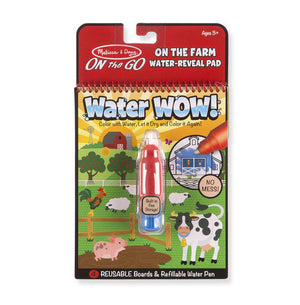 Melissa & Doug 9232 On The Go On The Farm Water-Reveal Pad Water Wow!