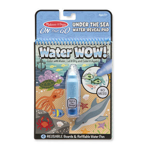 Melissa & Doug 9445 On The Go Under The Sea Water-Reveal Pad Water Wow!