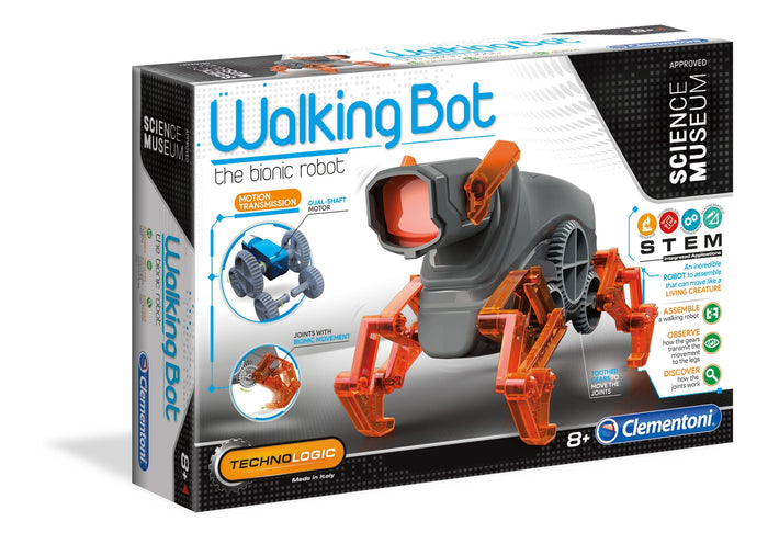 Clementoni - 75039 | Science & Play: Walking Bot