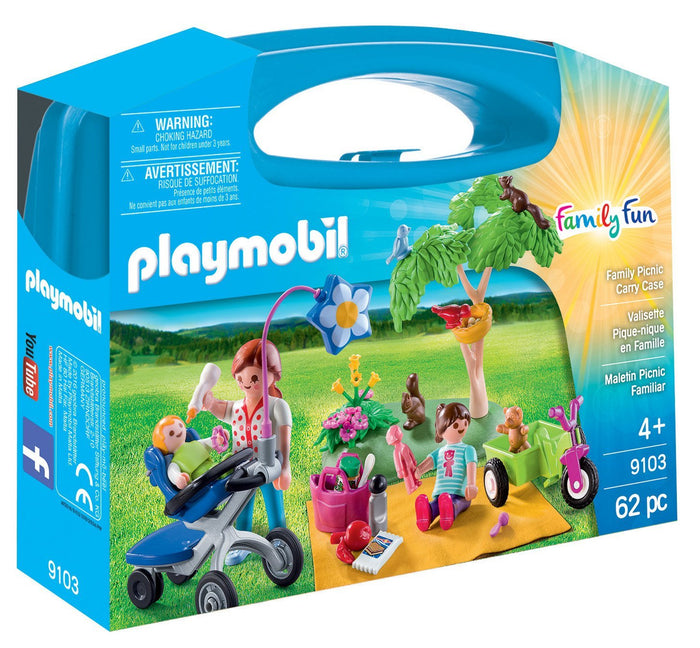 Playmobil - 9103 | Family Fun: Family Picnic Carry Case