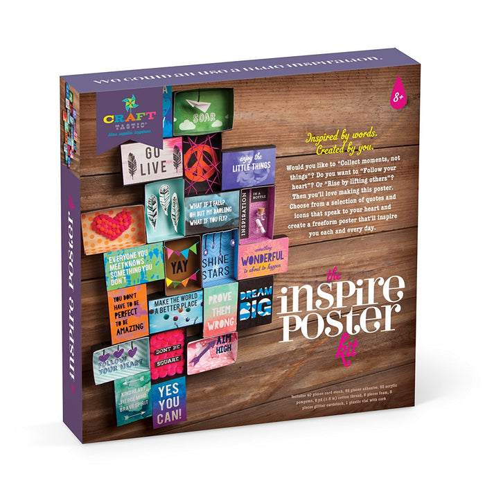 Craft-Tastic - AW689 | The Inspire Poster Kit