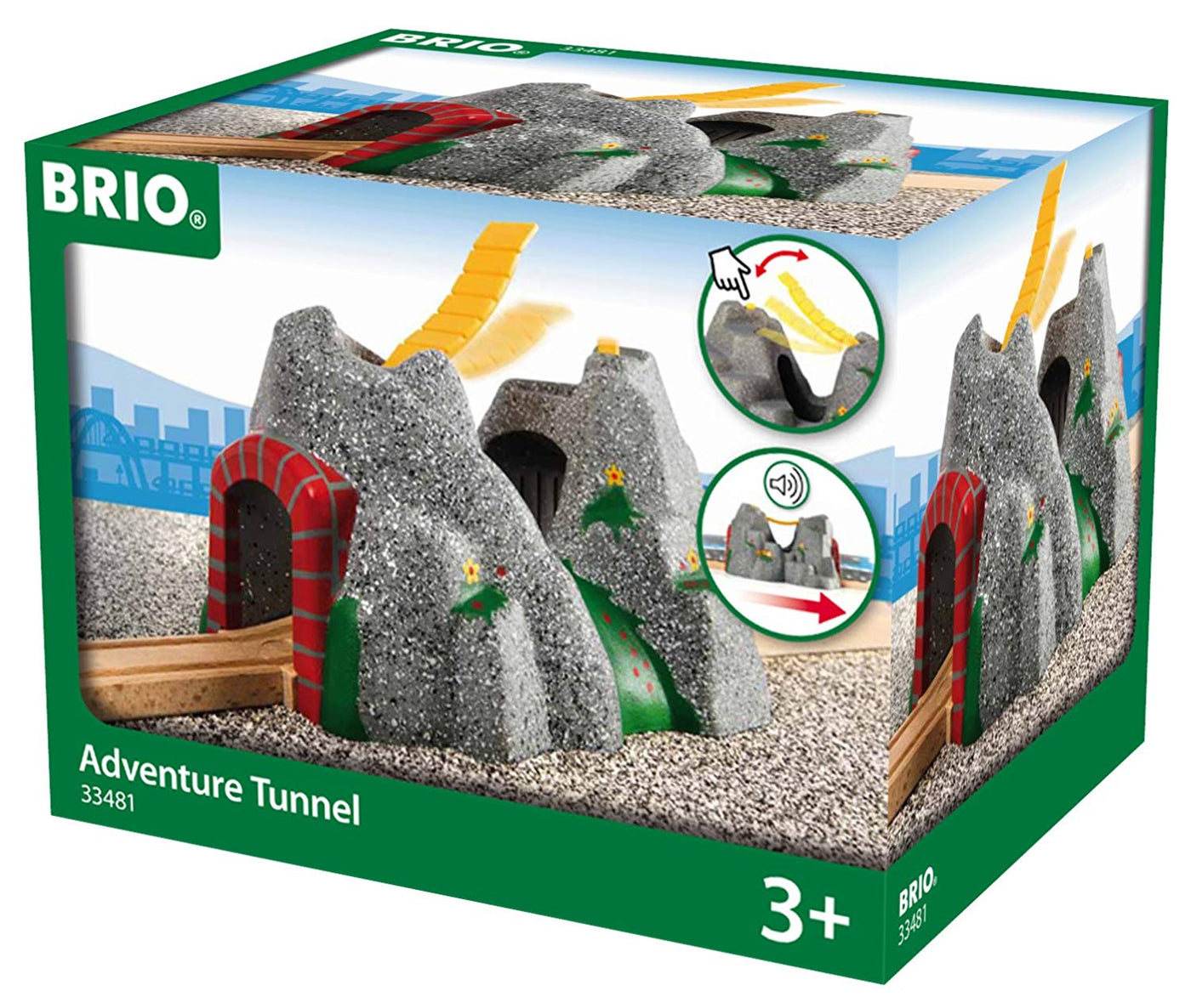 BRIO Smart Tech Sound Action Tunnel Deluxe Set - Teaching Toys and Books