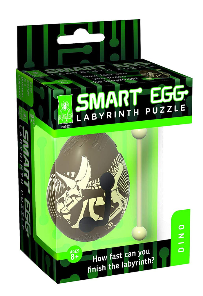 Bepuzzled - B011902 | Smart Egg Labyrinth Puzzle - Dino
