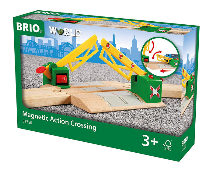 BRIO - 33750 | Magnetic Action Crossing (for Railway)