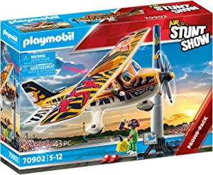 Playmobil - 70902 | Air Stunt Show: Tiger Propeller Plane