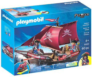 Playmobil - Pirates: Soldiers' Patrol Boat