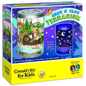 Creativity For Kids Grow N Glow Terrarium - 1137