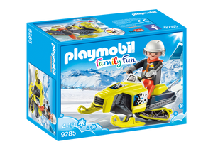 PLAYMOBIL SNOWMOBILE - 9285 Castle toys