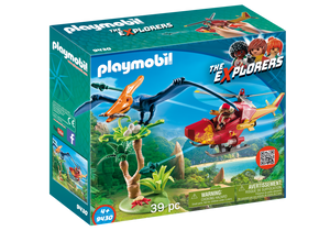 Playmobil - 9430 | The Explorers: Adventure Copter With Pterodactyl