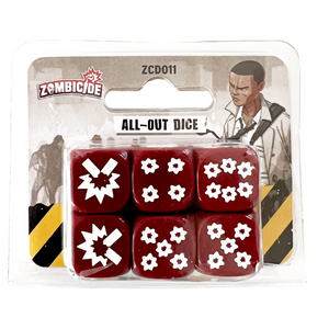 Asmodee - ZCD011 | Zombicide - 2Nd Edition: All-Out Dice Pack