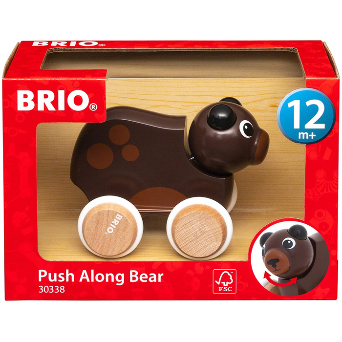 BRIO - 30338 | Brio Push Along Bear