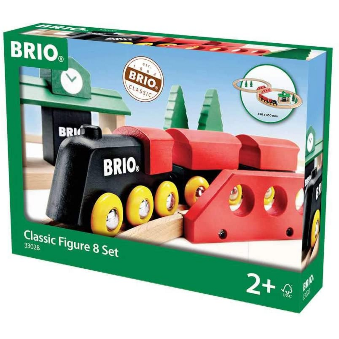 BRIO - 33028 | Classic BRIO: Classic Figure 8 Set – Castle Toys BRIO - 33028 | Classic BRIO: Classic Figure 8 Set – Castle Toys