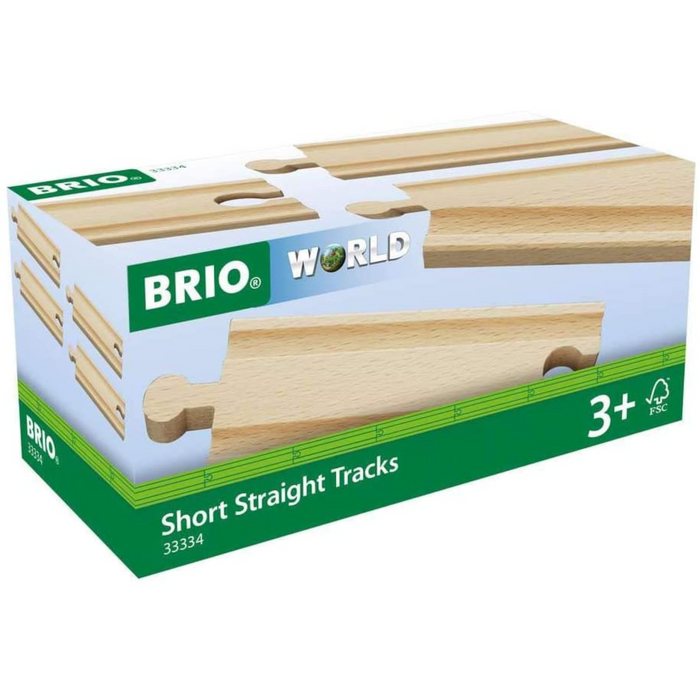 BRIO - 33334 | Short Straight Tracks