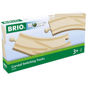BRIO - 33346 | Curved Switching Train Track Set