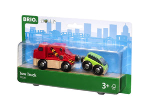 BRIO - 33528 | Tow Truck And Car