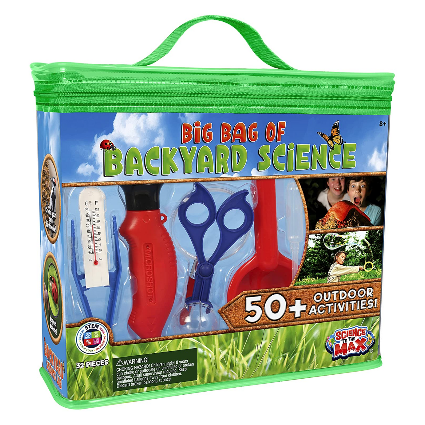 Be Amazing 2337 Big Bag of Backyard Science Castle Toys