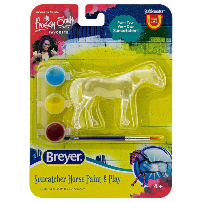 12 | Suncatcher Horse Paint & Play - Assorted (One per Purchase)