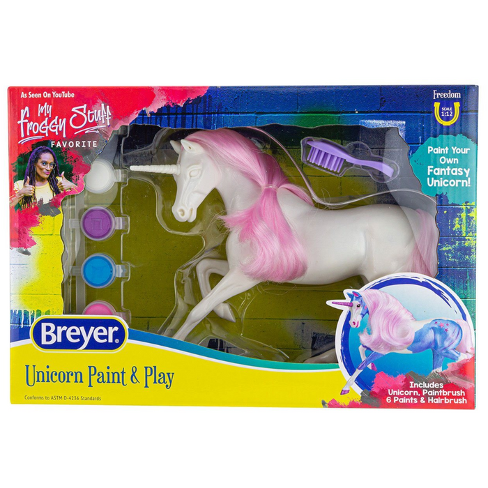 Breyer - 4236 | Freedom: Unicorn Paint & Play