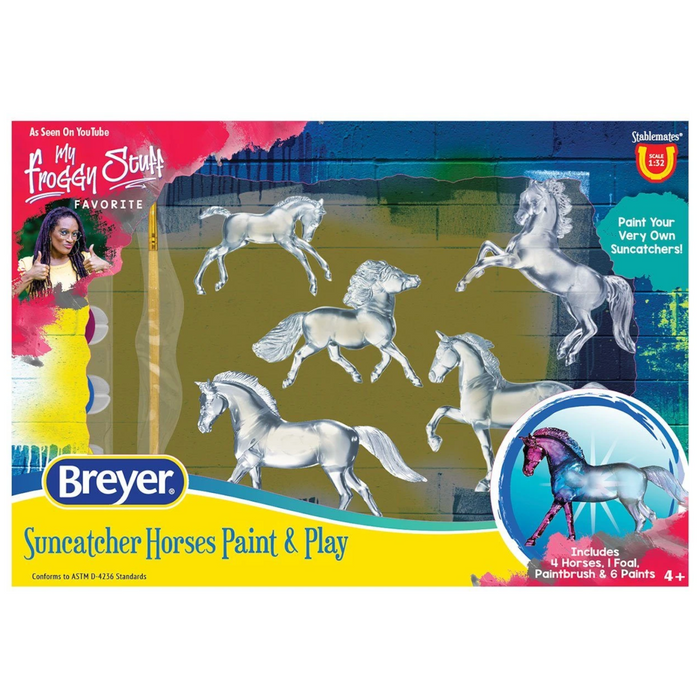 Breyer - 4237 | Stablemates: Suncatcher Horses Paint & Play