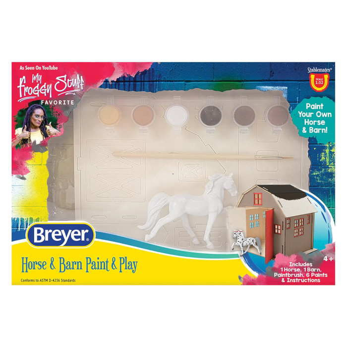 Breyer - 4245 | Horse & Barn Paint & Play