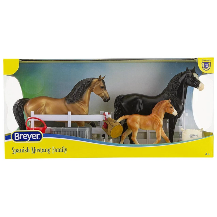 Breyer - 5490 | Freedom/Classic: Spanish Mustang Family 1:12 Scale