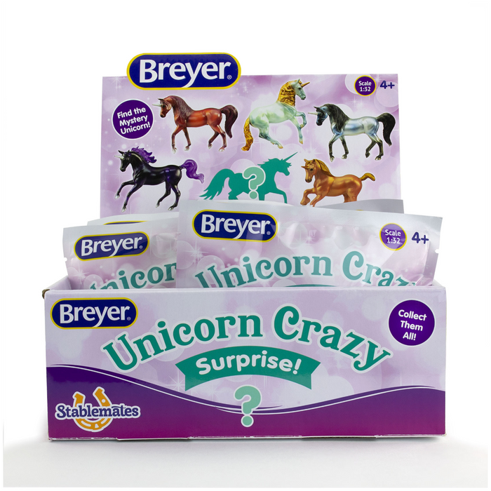 Breyer - 97268 | Stablemates: Unicorn Crazy Surprise - Assorted (One per Purchase)