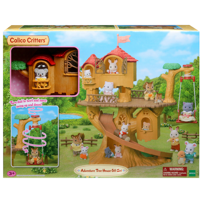 Calico Critters - CC1886 | Adventure Tree House Gift Set