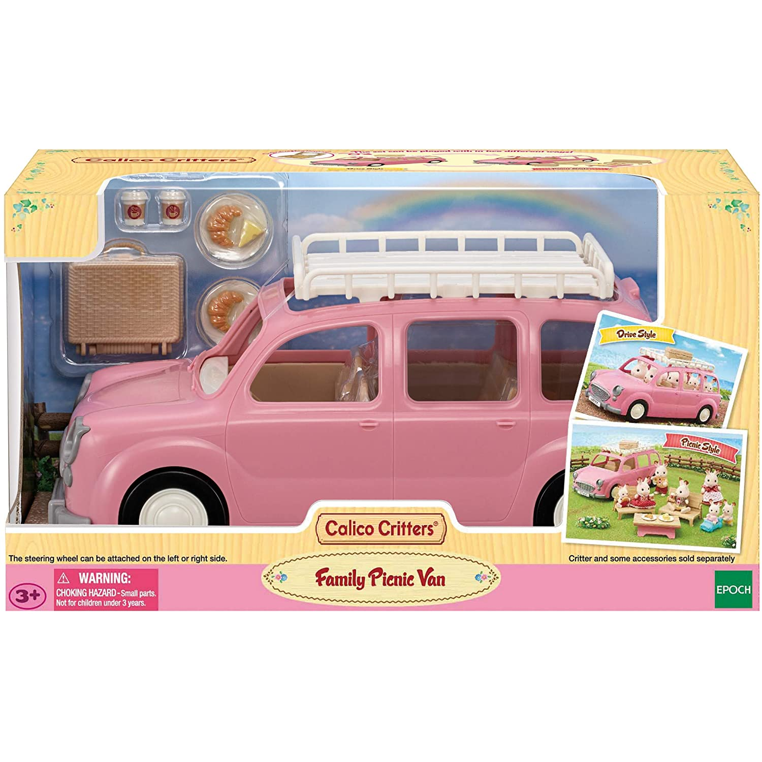 Calico Critters CC1910 Family Picnic Van Castle Toys