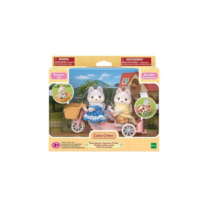 Calico Critters - CC1978 | Tandem Cycling Set