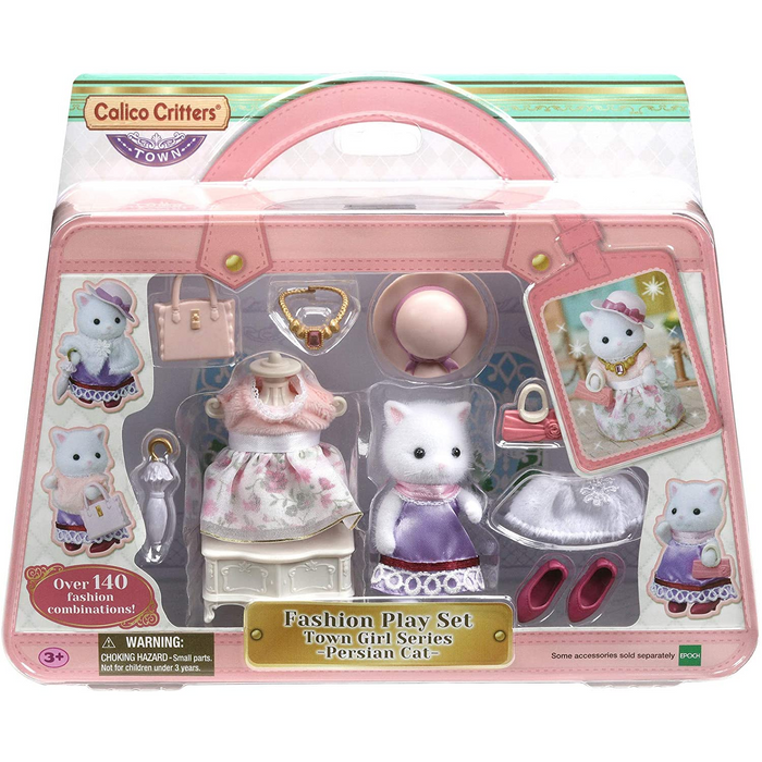 Calico Critters - CC3049 | Town Series: Fashion Play Set Persian Cat