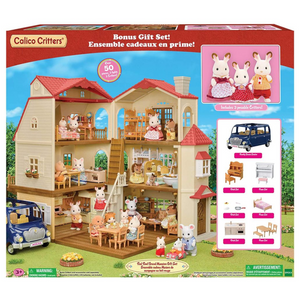 Calico Critters - CF1872 | Red Roof Grand Mansion Gift Set