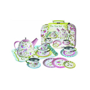 Champion - CH42006 | 15 Pcs Tin Tea Set with Carry Case