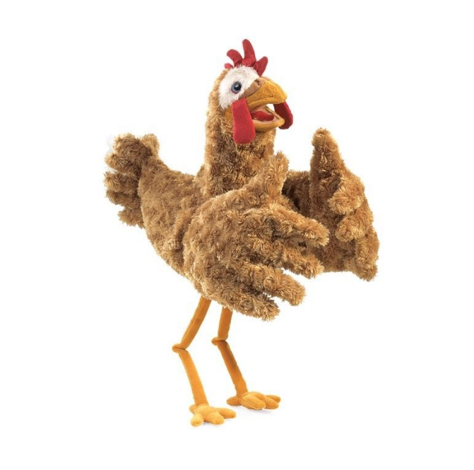 Folkmanis Puppets - 2861 | Chicken Puppet