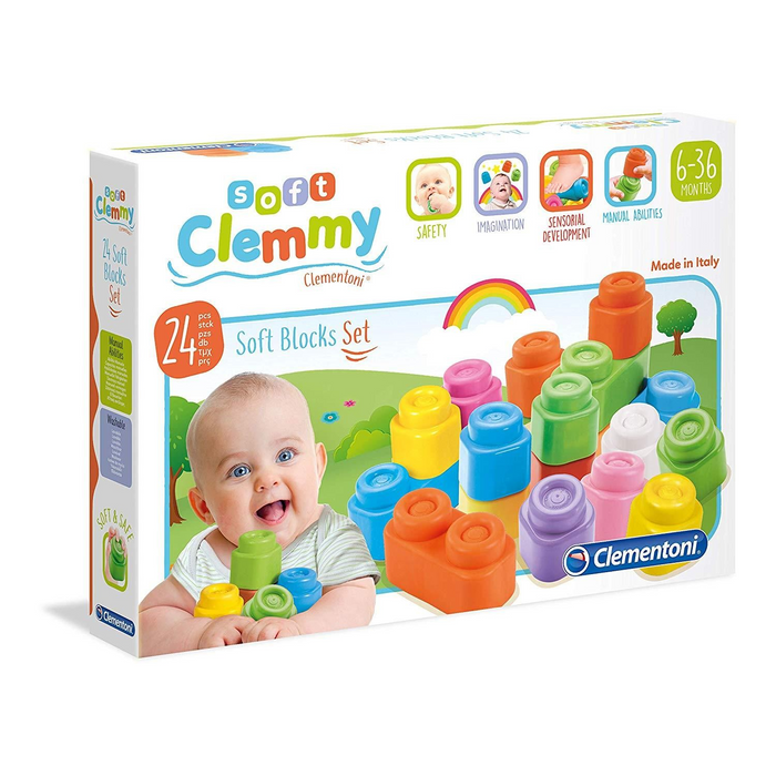 2 | Baby Clemmy: Set of 24 Soft Blocks