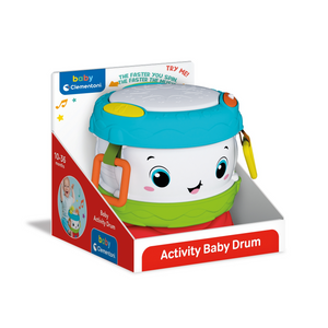 Clementoni - 17409 | Baby: Activity Baby Drum