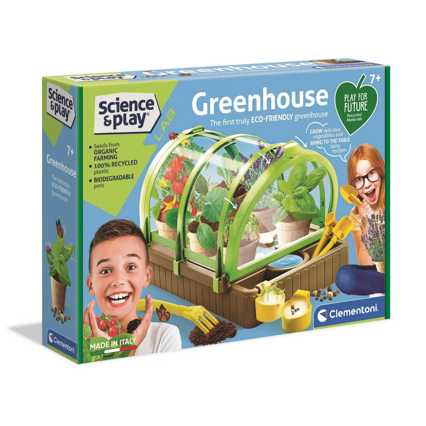 Clementoni 61528 Science and Play Greenhouse Castle Toys