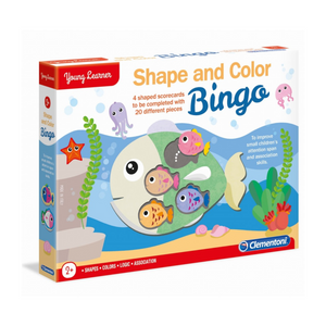 Clementoni - 75050 | Shapes and Colors Bingo