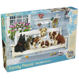 Cobble Hill - 54602 | Porch Pals (350 Piece Family Puzzle)