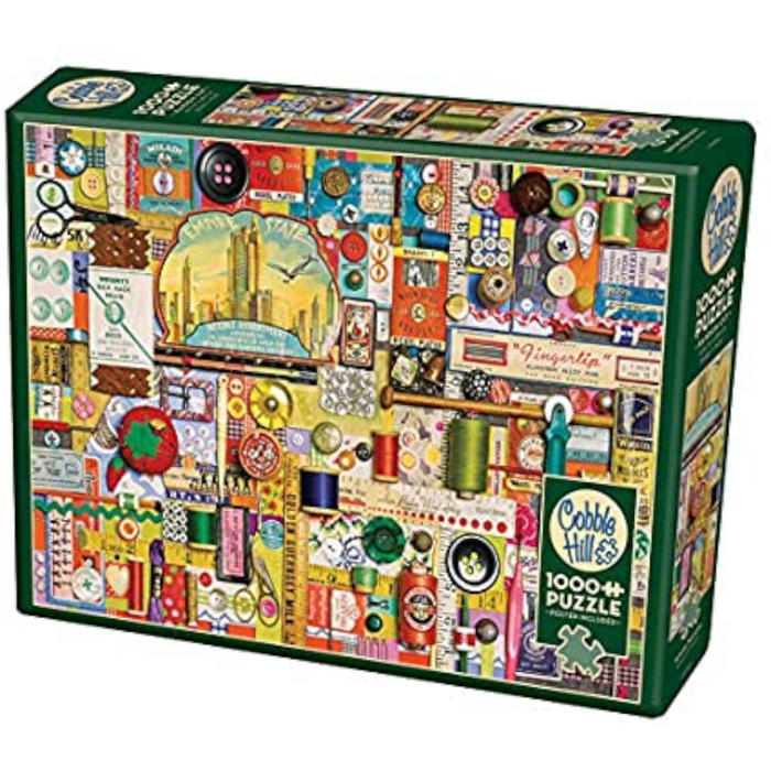 Cobble Hill - 57186 | Sewing Notions - 1000 PC Puzzle