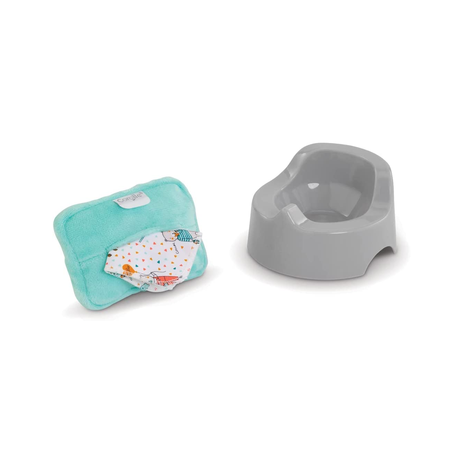 Corolle Potty and Wipe Set