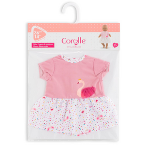 Corolle - 140590 | Dress - Swan Royale for 14-inch Baby Doll